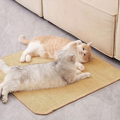 Durable Cat Scratching Pad, Summer Natural Rope Cat Scratcher, Multi-Purpose Dog & Cat Furniture for Pet Care, Pet Supplies, Valentine'S Day Gift, Cat Toys Tools