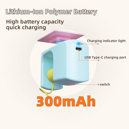 Electric Cat Yo-Yo Ball Flexible Automatic Lifting Irregular Up-Down Motion Auto-Interactive Design Ideal for Living Rooms Bedrooms & More Let Your Cat Play Freely Anywhere