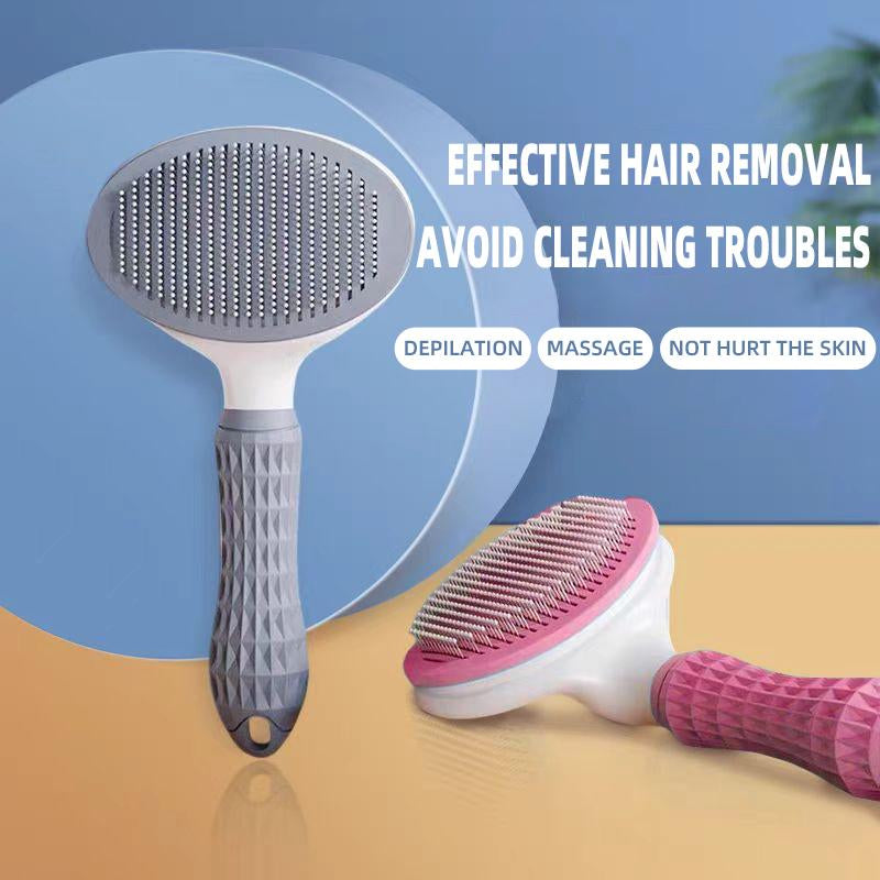 Cat Brush, Cat Comb，Cat Stuff，Dog Brush, Comb for Dogs，Pet Cleaning Accessory Pet Comb for Furry Pets. Suitable for Long Cats and Dogs. Removes Loose Hair and Reduces Shedding.Cat and Dog Deshedding Brush Cat Stuff Pet Tools，Fur Brush Outdoorfun